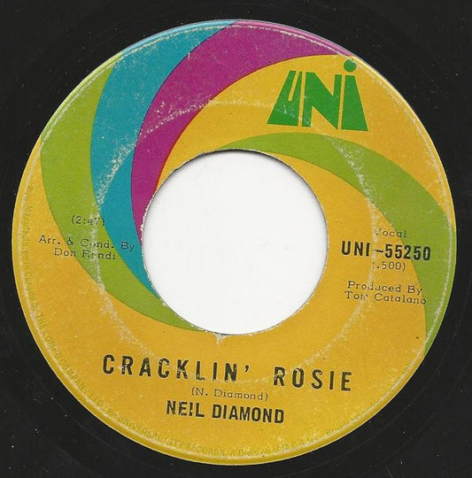 Neil Diamond : Cracklin' Rosie / Lordy (7", Single)