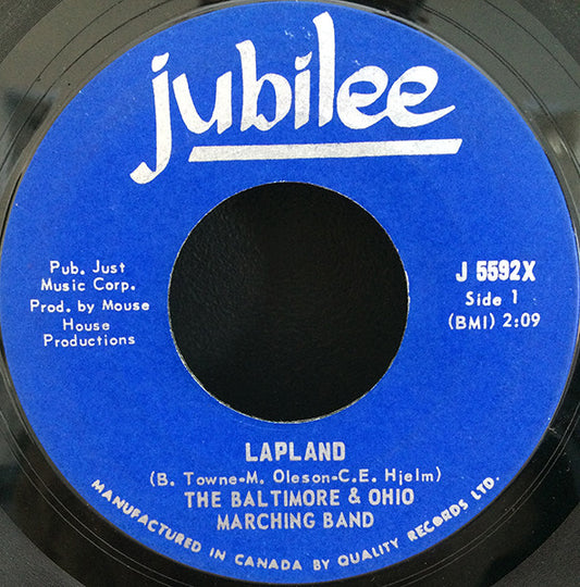 The Baltimore & Ohio Marching Band* : Lapland  (7", Single)