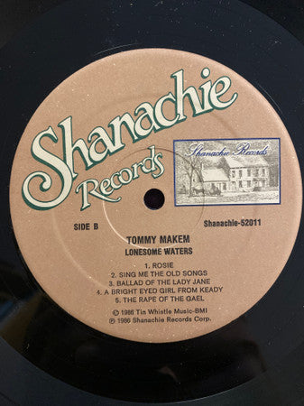 Tommy Makem : Lonesome Waters (LP, Album)