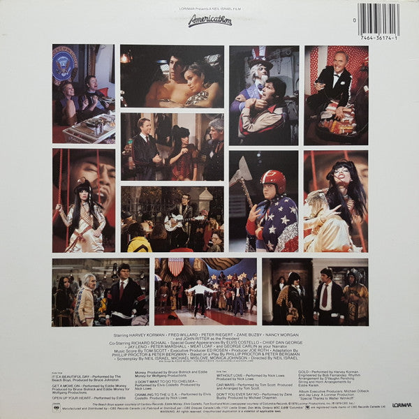 Various : Americathon (LP, Album)