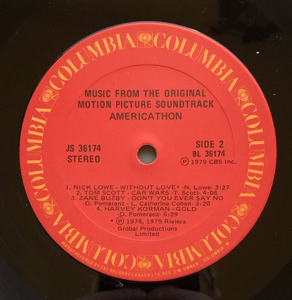 Various : Americathon (LP, Album)