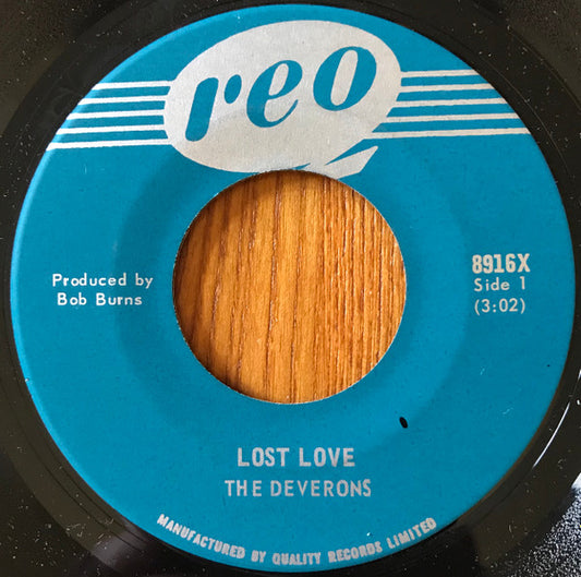 The Deverons : Lost Love (7")
