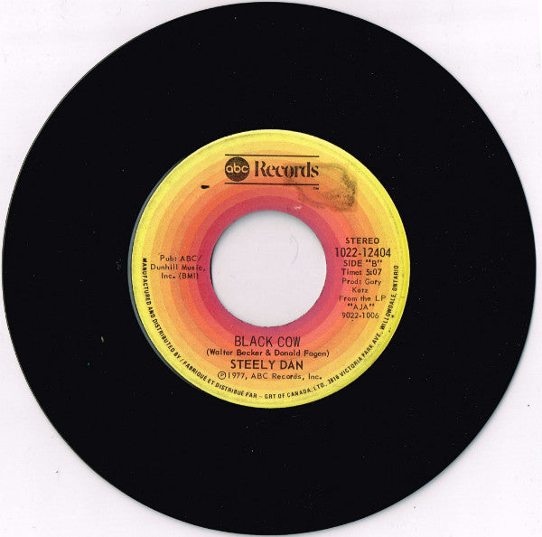 Steely Dan : Josie (7", Single)