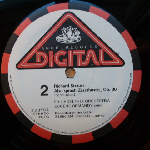 Richard Strauss, The Philadelphia Orchestra, Eugene Ormandy : Also Sprach Zarathustra (LP)
