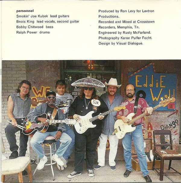 The Smokin' Joe Kubek Band Featuring Bnois King : Texas Cadillac (CD)