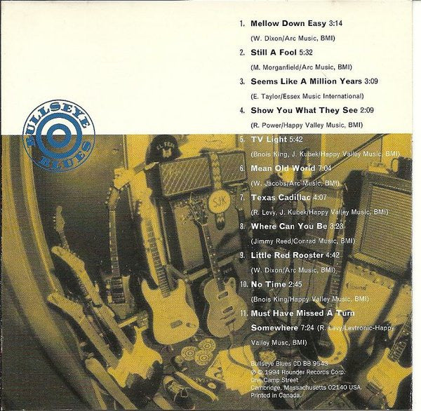 The Smokin' Joe Kubek Band Featuring Bnois King : Texas Cadillac (CD)