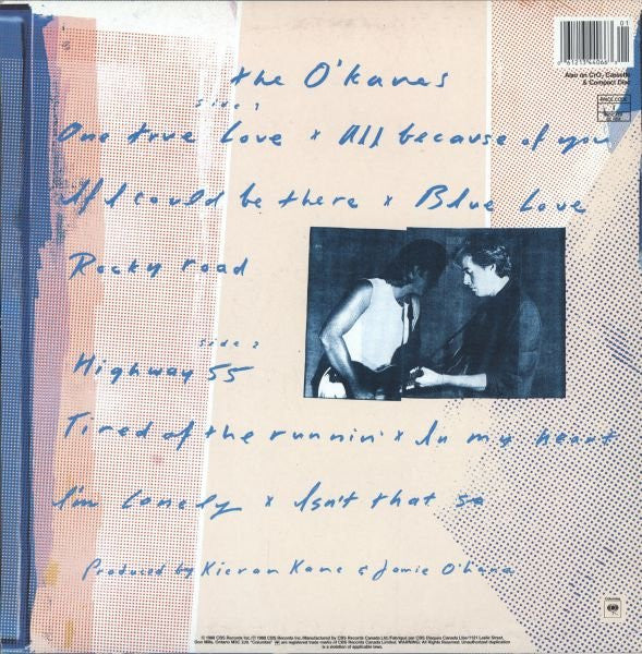 The O'Kanes : Tired Of The Runnin' (LP, Album)