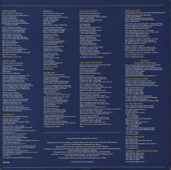 Poco (3) : Indian Summer (LP, Album)