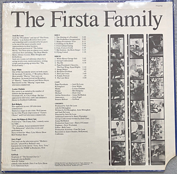 The Firsta Family : The Firsta Family (LP)