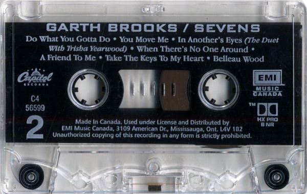 Garth Brooks : Sevens (Cass, Album)