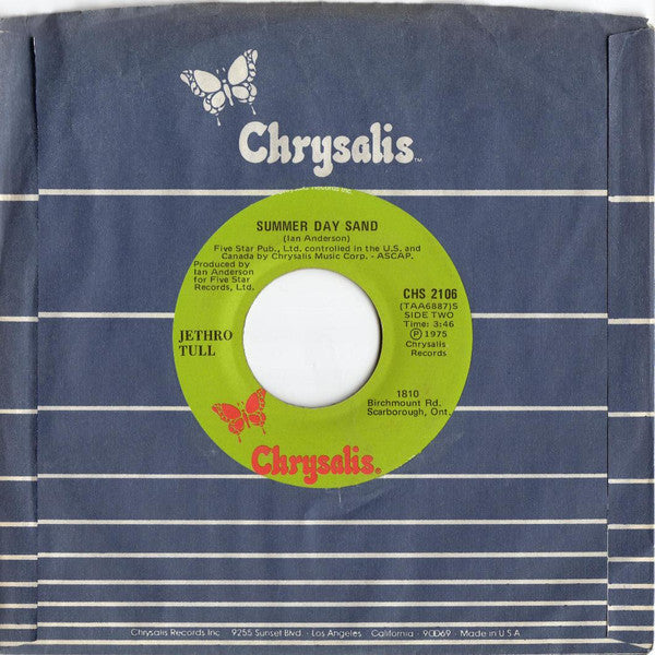 Jethro Tull : Minstrel In The Gallery (7", Single)