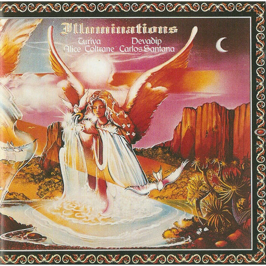 Carlos Santana & Alice Coltrane : Illuminations (LP, Album)