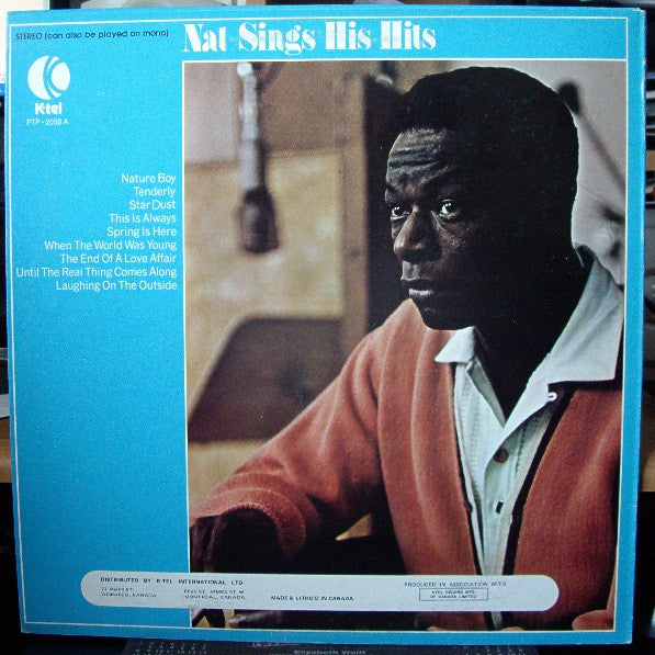 Nat King Cole : A Tribute To Nat King Cole, Part-1 (LP, Comp, RE)