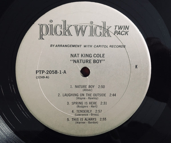 Nat King Cole : A Tribute To Nat King Cole, Part-1 (LP, Comp, RE)