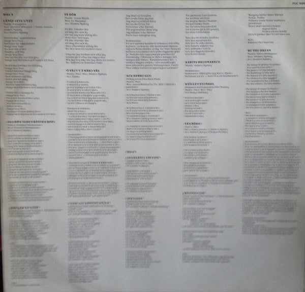 Fjedur : Länge Leve Livet (LP, Album)