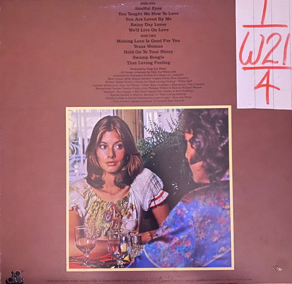 Tony Joe White : Eyes (LP, Album)