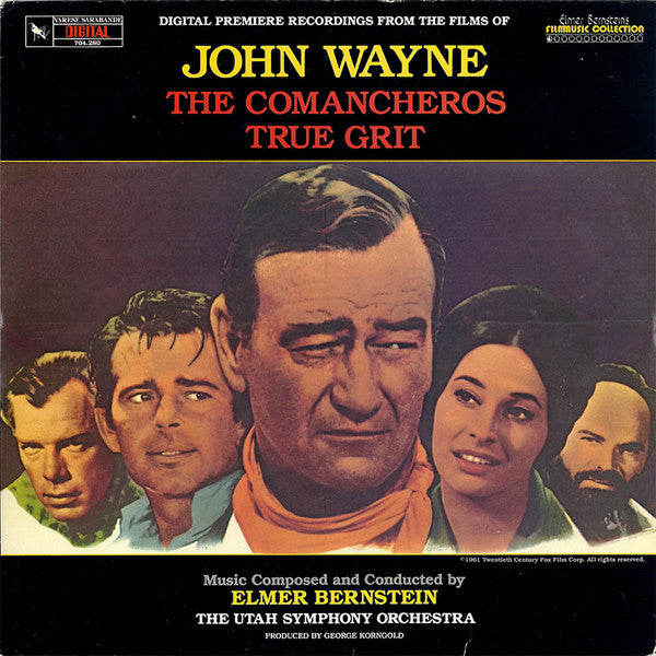 Elmer Bernstein : The Films Of John Wayne: The Comancheros / True Grit (LP)
