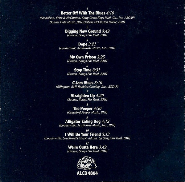 Clarence "Gatemouth" Brown : No Looking Back (CD, Album)