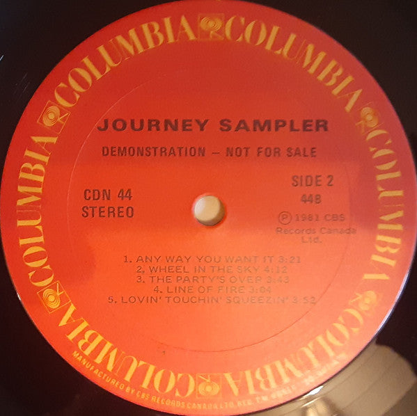 Journey : Journey Sampler (LP, Smplr)