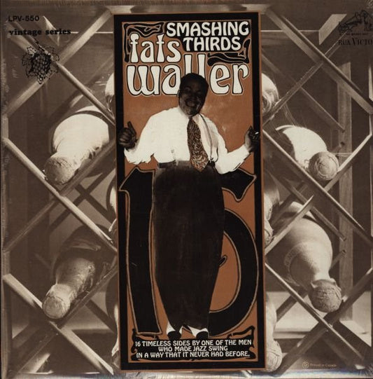 Fats Waller : Smashing Thirds (LP, Comp, Mono, RE, RM)