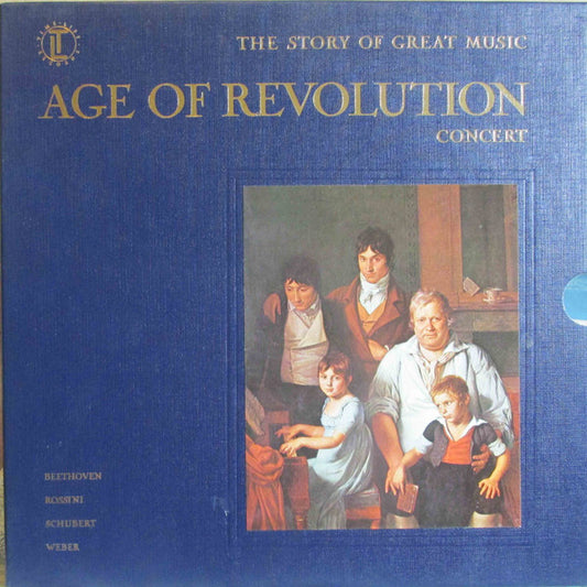 Ludwig van Beethoven, Gioacchino Rossini, Franz Schubert, Carl Maria von Weber : Age Of Revolution - The Story Of Great Music (5xLP, Comp + Box)