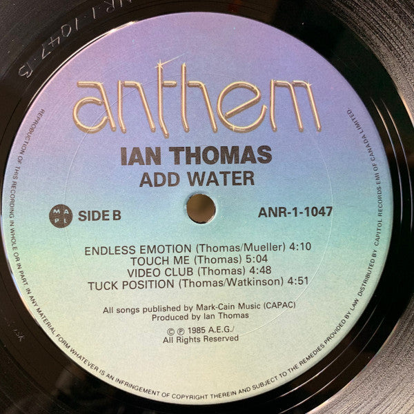 Ian Thomas (2) : Add Water (LP, Album)