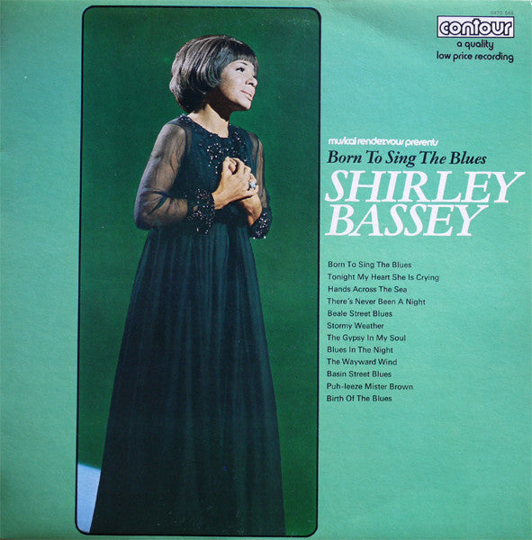 Shirley Bassey : Born To Sing The Blues (LP, Comp, RE)