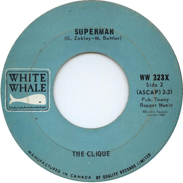 The Clique (6) : Sugar On Sunday (7", Single)