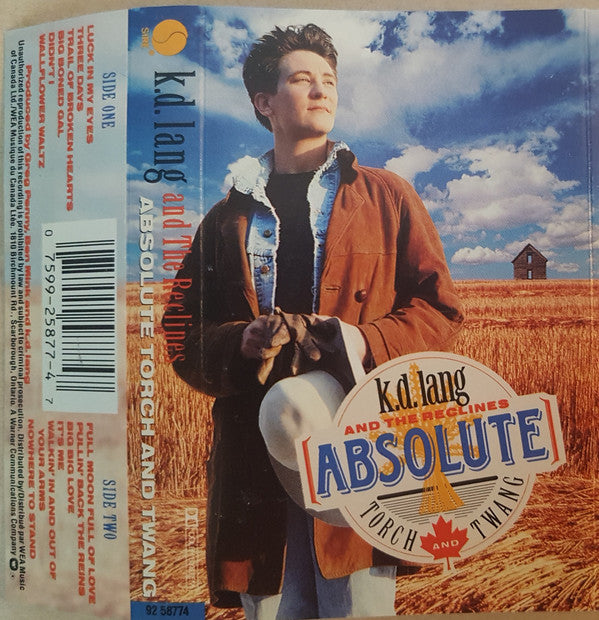 K.D. Lang And The Reclines : Absolute Torch And Twang (Cass, Album, Dol)