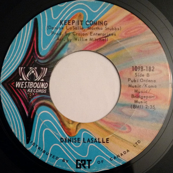 Denise LaSalle : Trapped By A Thing Called Love (7", Single)