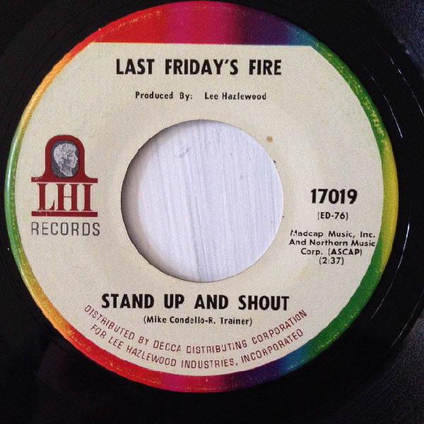 Last Friday's Fire : Something's Happening (7")