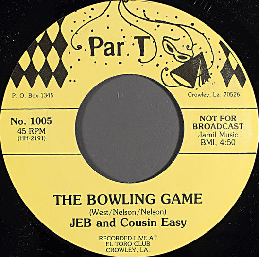 Jeb And Cousin Easy : The Bowling Game / Oklahoma Indian (7")