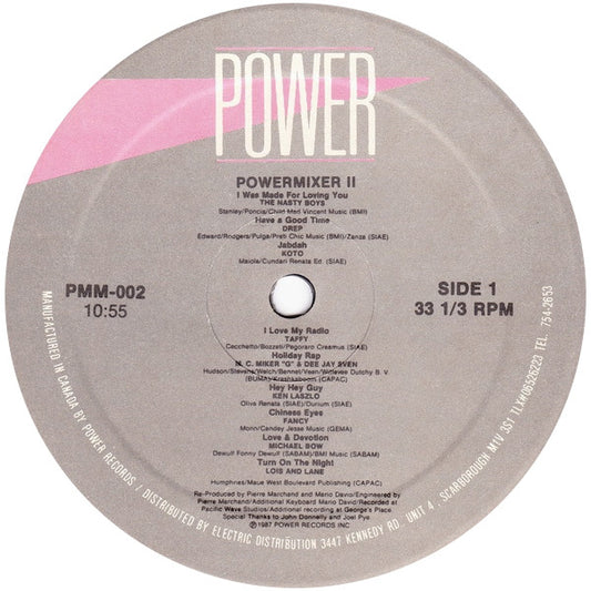 Various / Tapps : Powermixer II / The Tapps Medley (12")