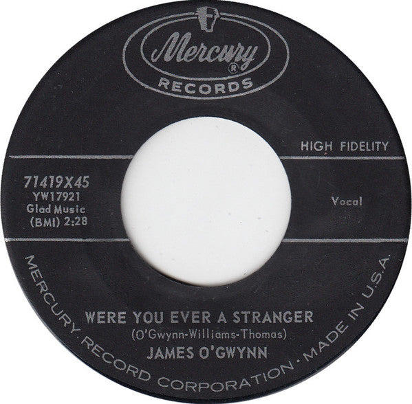 James O'Gwynn : How Can I Think Of Tomorrow (7", Single)