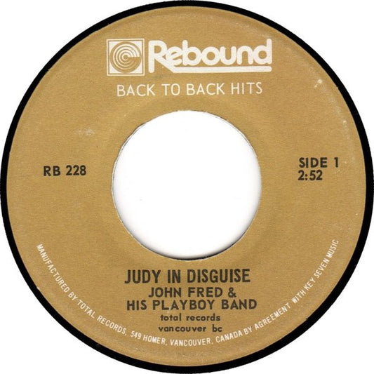 John Fred & His Playboy Band / Bobby Freeman : Judy In Disguise / Do You Want To Dance (7", Single)