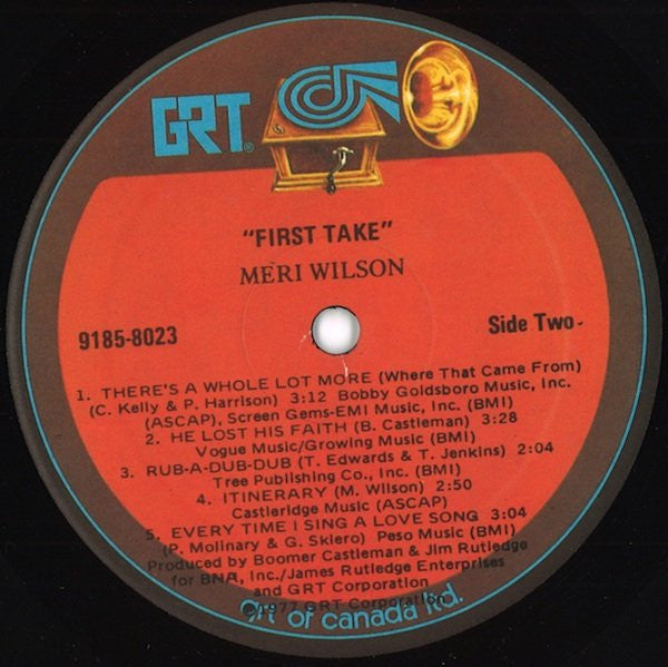 Meri Wilson : First Take (LP, Album)