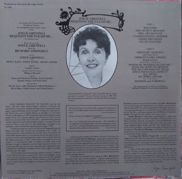 Joyce Grenfell : Requests The Pleasure (LP, Album)