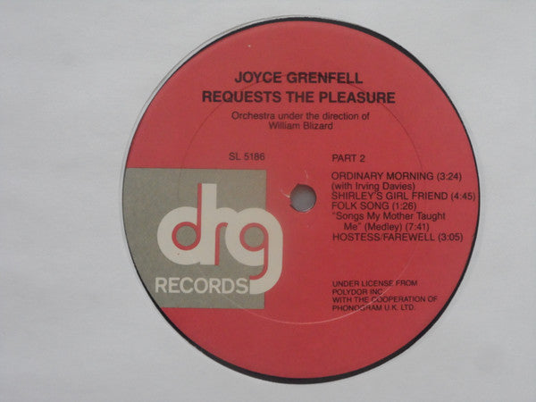 Joyce Grenfell : Requests The Pleasure (LP, Album)