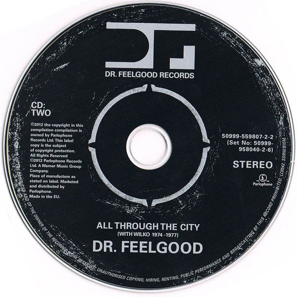 Dr. Feelgood : All Through The City (With Wilko 1974-1977) (3xCD, Comp, Mono, RE, RM + DVD-V, RE, NTSC)