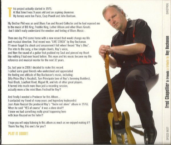 Fred Chapellier : A Tribute To Roy Buchanan (CD, Album, dig)