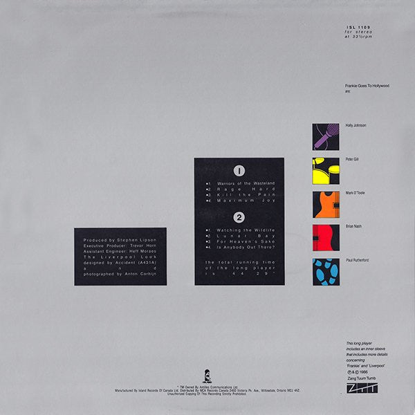 Frankie Goes To Hollywood : Liverpool (LP, Album)