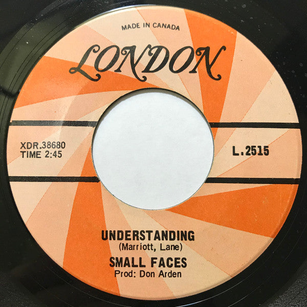Small Faces : All Or Nothing / Understanding (7", Single)