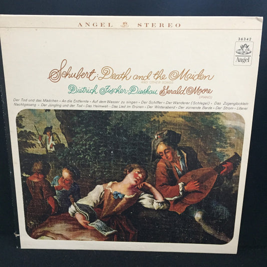 Franz Schubert / Dietrich Fischer-Dieskau : Death And The Maiden & Other Songs (LP, Album, RP)