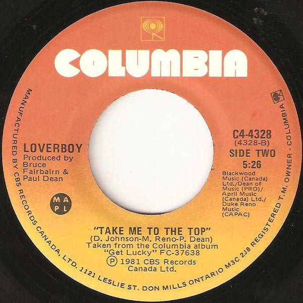 Loverboy : Jump (7", Single)