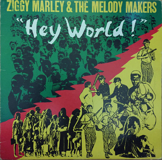 Ziggy Marley & The Melody Makers* : Hey World (LP, Album)