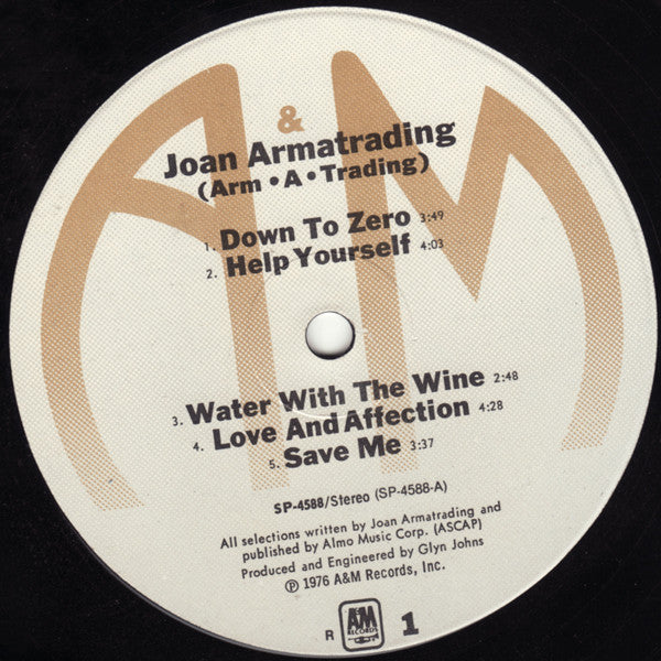Joan Armatrading : Joan Armatrading (LP, Album, R -)