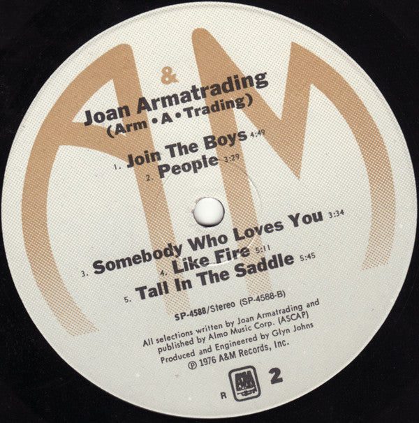 Joan Armatrading : Joan Armatrading (LP, Album, R -)