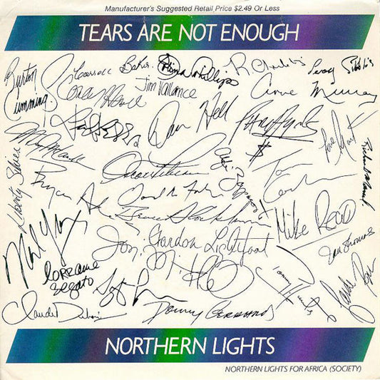 Northern Lights (6) : Tears Are Not Enough (7")