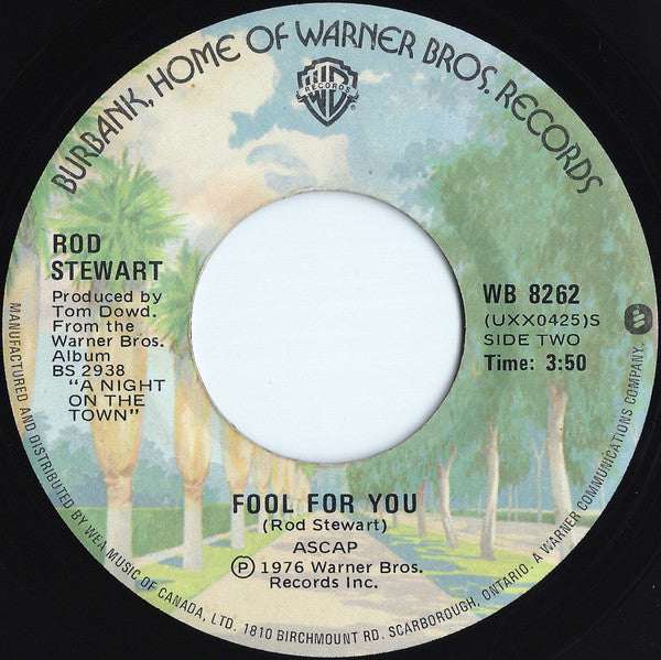 Rod Stewart : Tonight's The Night (Gonna Be Alright) (7", Single, Lon)