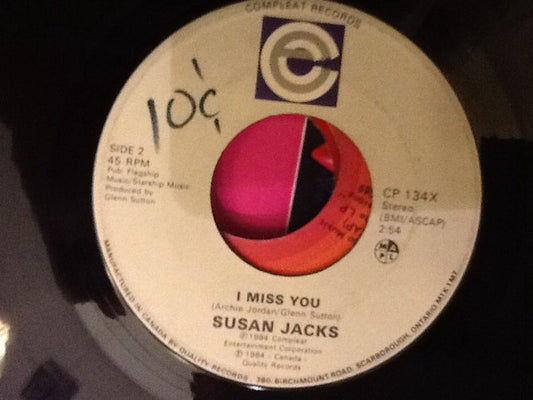 Susan Jacks : Another Woman's Man (7")